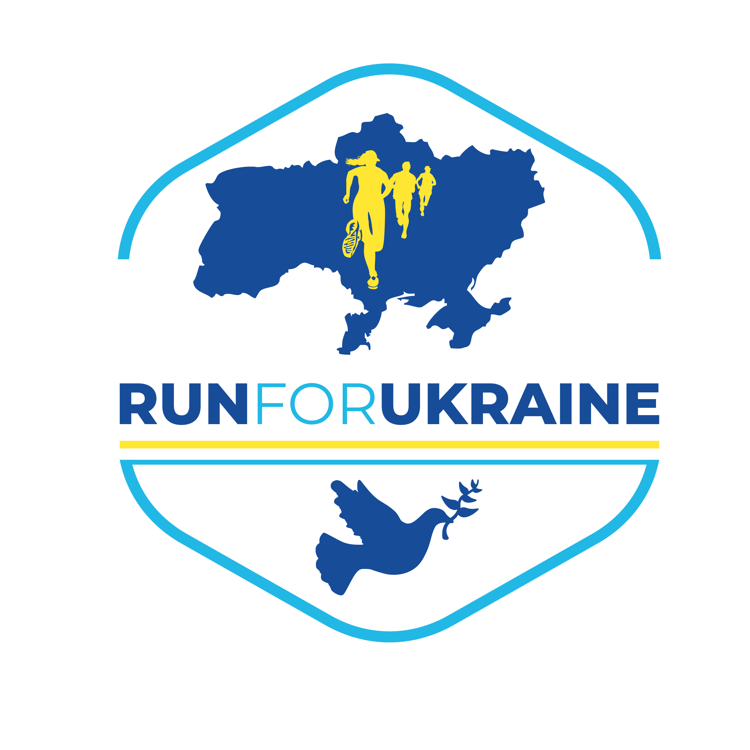 Logo von  RunForUkraine – Mitlaufen und Spenden [Leipzig]